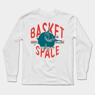 Basketball Space Long Sleeve T-Shirt